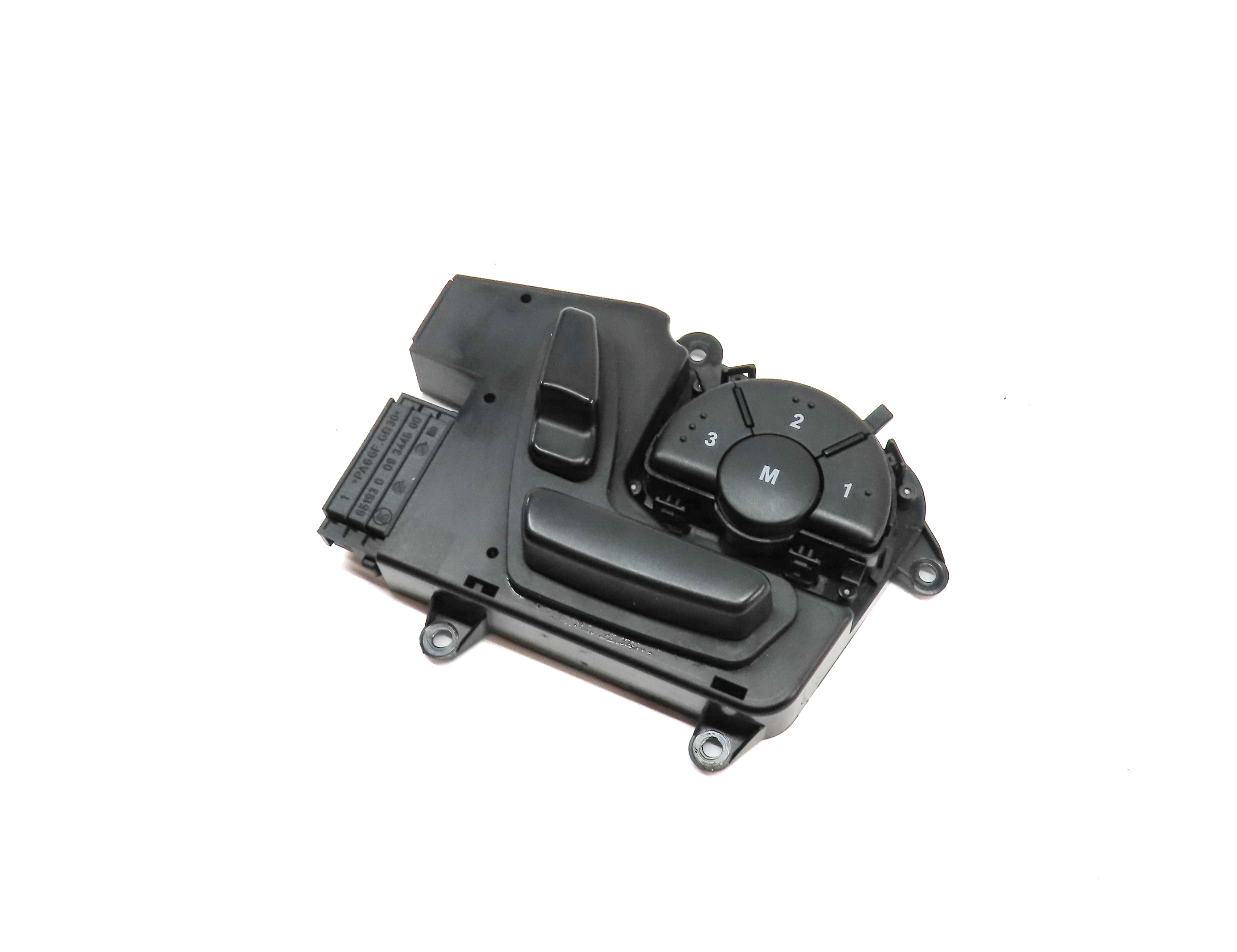 2008 MERCEDES GL450 X164 FRONT RIGHT DRIVER SEAT ADJUST SWITCH w/ MEMORY (BLACK) — exact item pictured